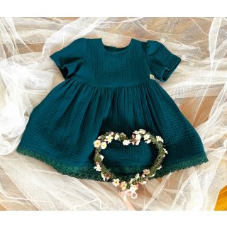 Tetra Tkanina/Muslin dark cyan