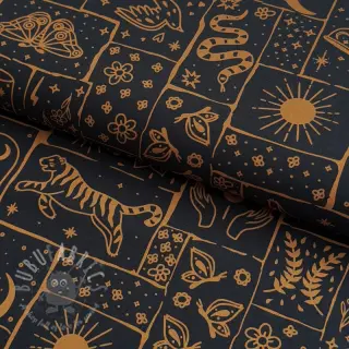 Pamuk Boho crna