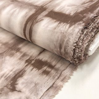Pamučna tkanina HAND TIE DYE mauve