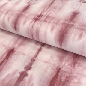 Pamučna tkanina HAND TIE DYE tamna stara roza