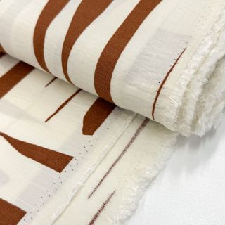 Viskóza s ľanom Nina design C