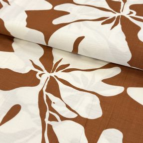 Viskóza s ľanom Nina design J