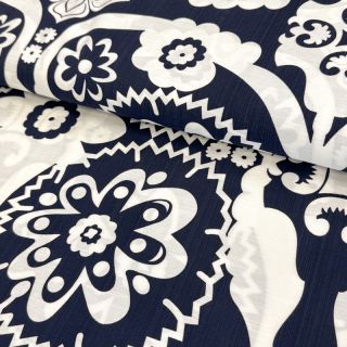 Viskóza s ľanom Nina design E