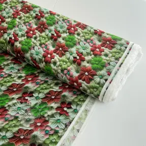 Viskoza RAYON POPLIN Knitted design E digital print