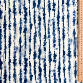 Viskóza RAYON POPLIN Tie dye design D digital print