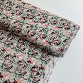 Viskoza RAYON POPLIN Diverse graphics design E digital print
