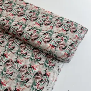 Viskoza RAYON POPLIN Diverse graphics design E digital print