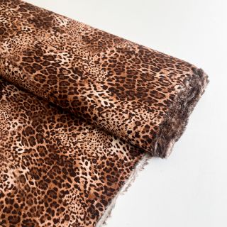 Viskóza RAYON POPLIN Jungle design B digital print