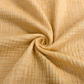 Dvoslojna gaza/muslin MELANGE ochre