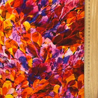 Pletenina VISCOSE LYCRA HEAVY Watercolor Abstract design B digital print
