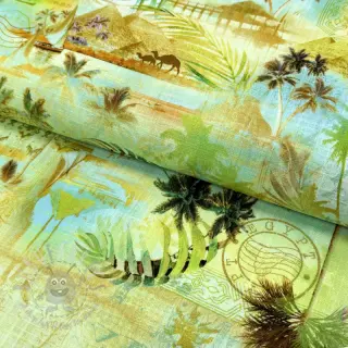 Viskoza s lanom Egypt design A digital print