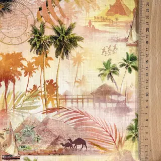 Viskoza s lanom Egypt design B digital print