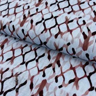 Viskoza s lanom Ivy Diamonds design A digital print