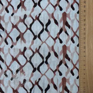 Viskoza s lanom Ivy Diamonds design A digital print
