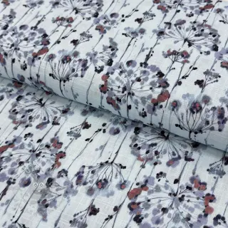 Viskoza s lanom Agapanthus design B digital print