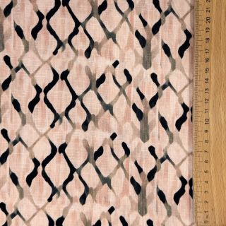 Lan viskoza Ivy Diamonds design B digital print