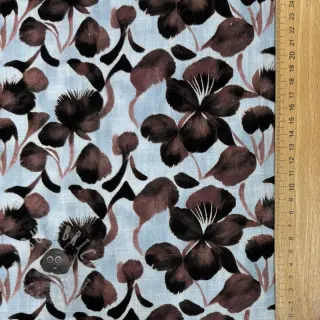 Viskoza s lanom Lotus design A digital print