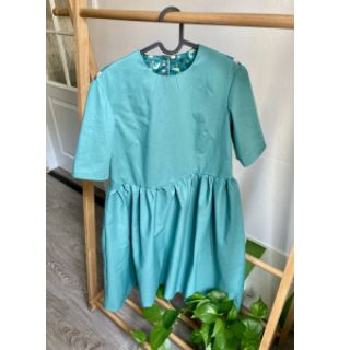 Pamučni popelin cyan