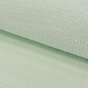 Dvostruka gaza/muslin DOBBY mint