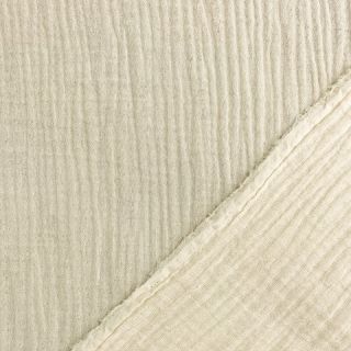 Dvoslojna gaza/muslin MELANGE light pebble