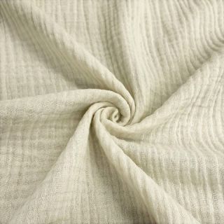 Dvoslojna gaza/muslin MELANGE light pebble