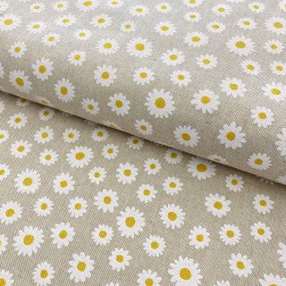 Dekorativna tkanina Linenlook Daisy sweet garden 2nd class