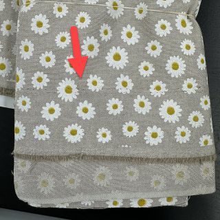Dekorativna tkanina Linenlook Daisy sweet garden 2nd class