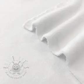 Triko materijal čupav JOGGING white