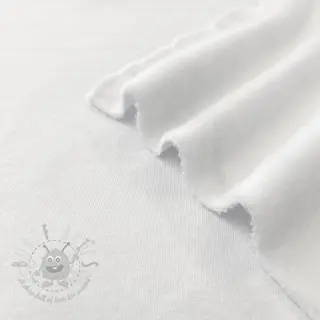 Triko materijal čupav JOGGING white