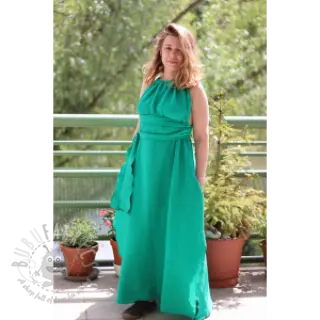 Tetra Tkanina/Muslin hunter green ORGANIC