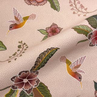 Dekorativna tkanina Floral Kolibri Art digital print
