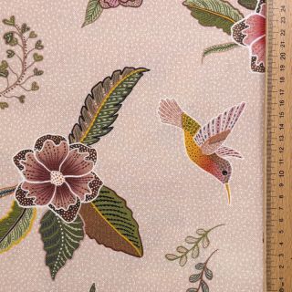 Dekorativna tkanina Floral Kolibri Art digital print