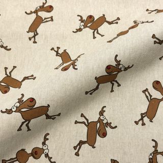 Dekorativna tkanina Linenlook premium Moose Funny Comic