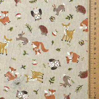 Dekorativna tkanina Linenlook premium Forest Friend Animal
