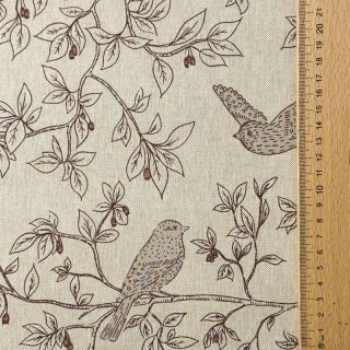 Dekorativna tkanina Linenlook premium Branch Bird Song