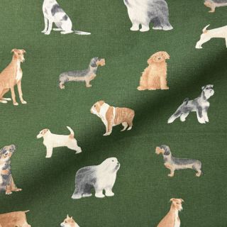 Dekorativna tkanina premium Dog Breed Mix