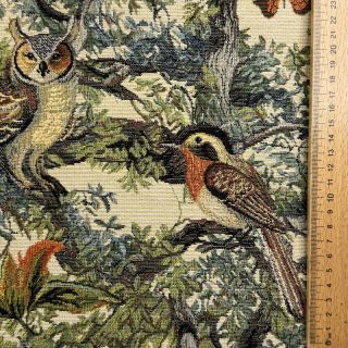 Dekorativna tkanina GOBELIN PREMIUM Bird Heritage Forest