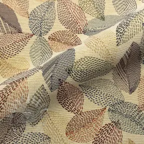 Dekorativna tkanina GOBELIN PREMIUM Stitch Sketch Leaf