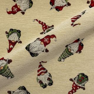 Dekorativna tkanina GOBELIN PREMIUM Tomte Holiday Joy