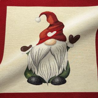 Dekorativna tkanina GOBELIN PREMIUM Tomte joyful Wishes PANEL
