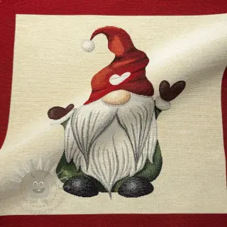 Dekorativna tkanina GOBELIN PREMIUM Tomte joyful Wishes PANEL