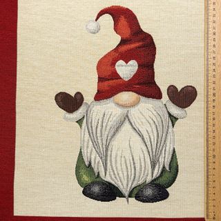 Dekorativna tkanina GOBELIN PREMIUM Tomte joyful Wishes PANEL