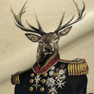 Dekorativna tkanina GOBELIN PREMIUM Deer Admiral Statue PANEL