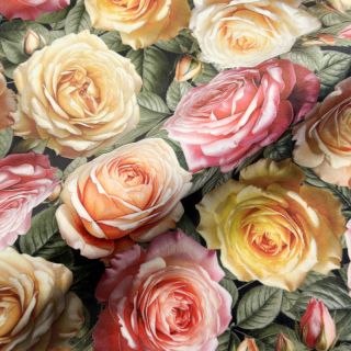 Dekorativna tkanina VELVET Romantic Rose Charm
