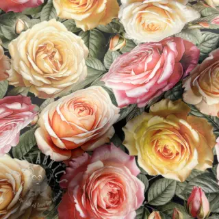 Dekorativna tkanina VELVET Romantic Rose Charm