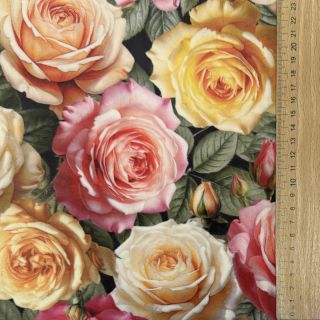 Dekorativna tkanina VELVET Romantic Rose Charm