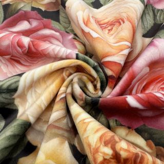 Dekorativna tkanina VELVET Romantic Rose Charm