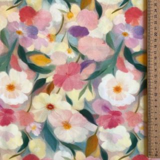 Viskoza RADIANCE Flower Dali digital print