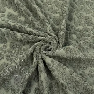 Frotir Animal skin dark green