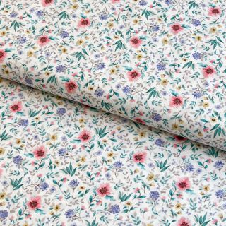 Pamuk Flowers Tara off white design B digital print
